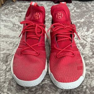 James Harden Vol. 2 Adidas Red Basketball Sneakers